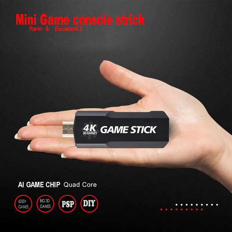 Retro Mini X2 Wireless HD Arcade Game Console